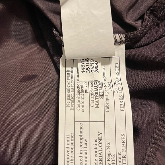 Maurices Women's Eggplant Purple Full-Zip Light Weight Quilted Puffer Vest XL - Picture 8 of 10